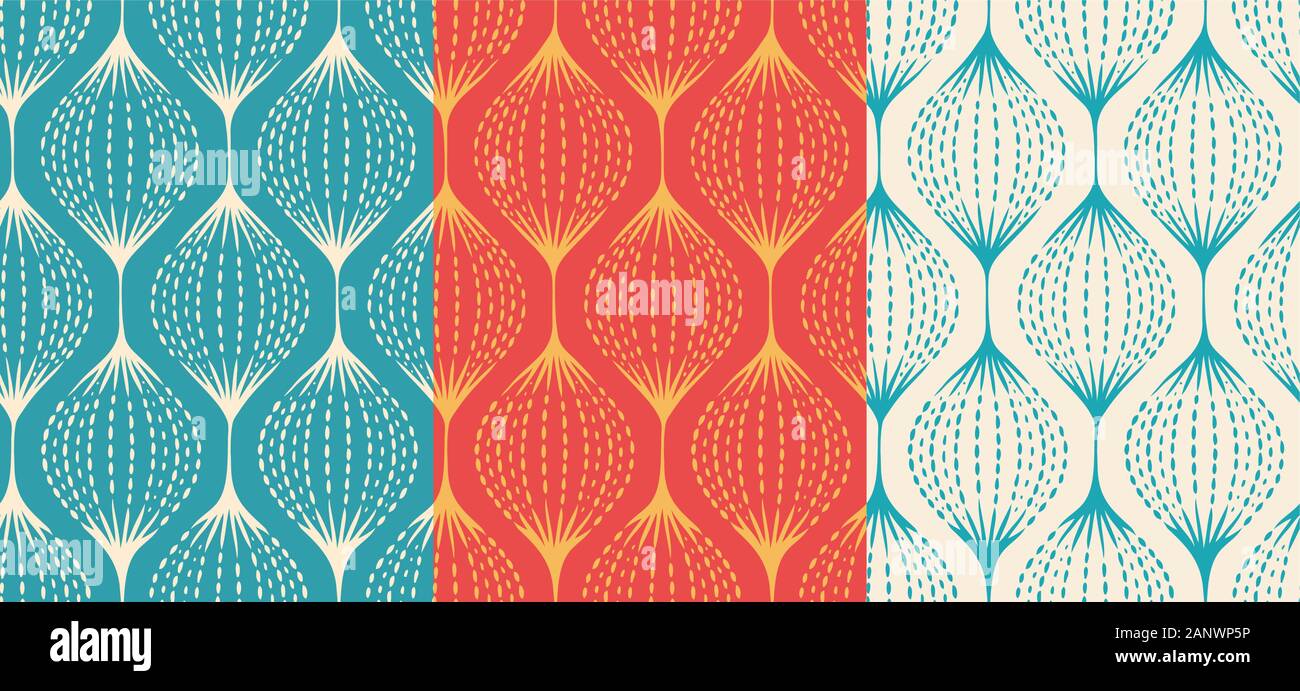 Modèle sans couture décorative. Hand drawn vector background Illustration de Vecteur