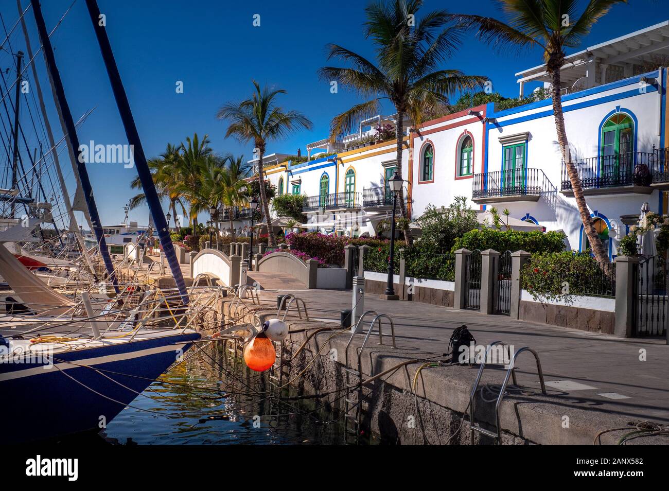 Puerto de Mogán, Gran Canaria Banque D'Images
