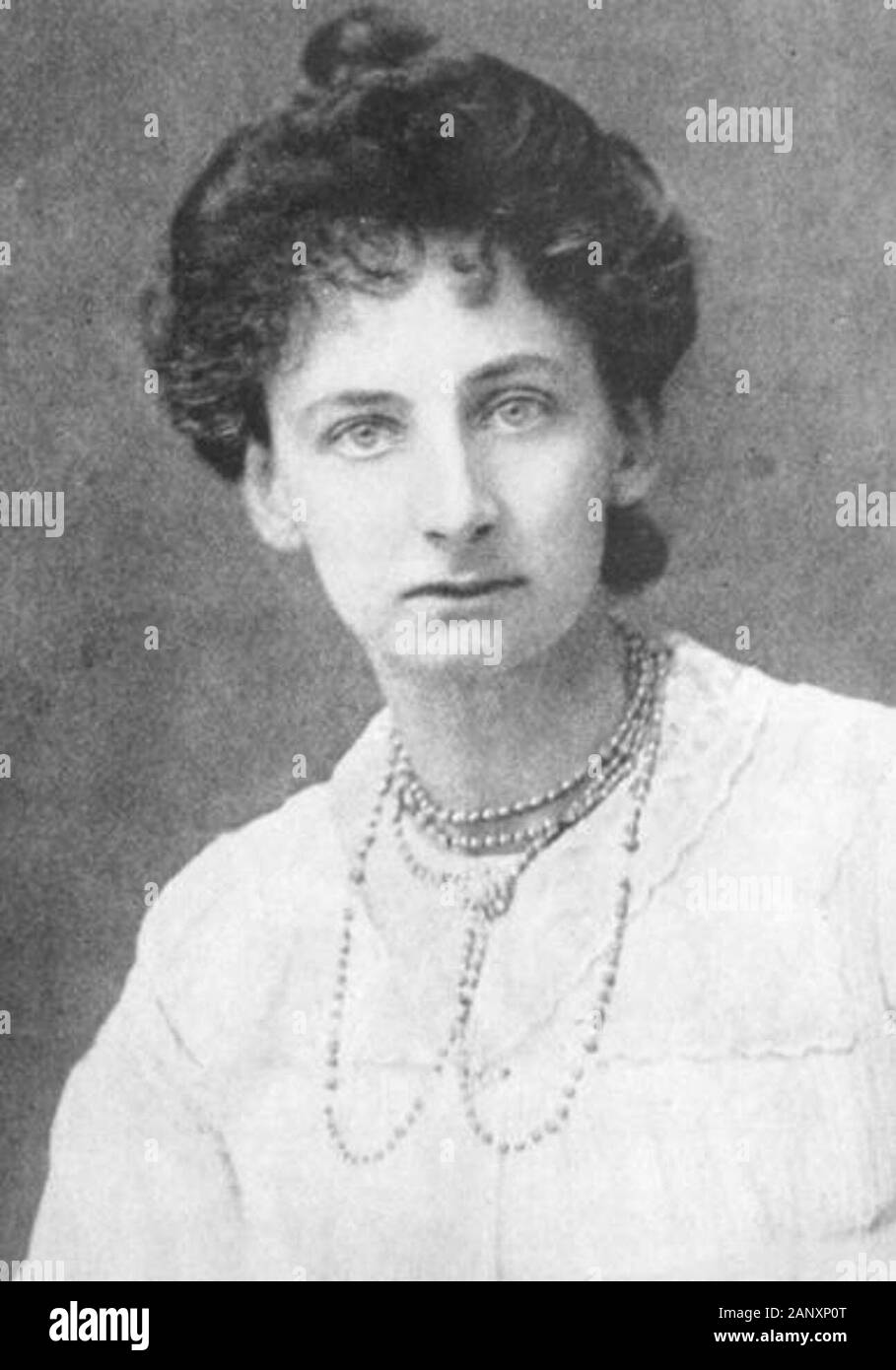 Lady Constance Georgina Bulwer-Lytton Banque D'Images