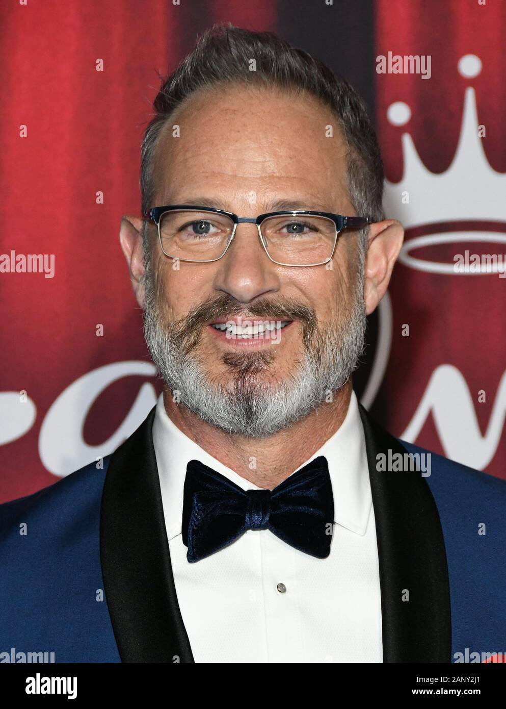 19 janvier 2020 - Santa Monica, Californie - Todd Leitz. 2020 American Rescue Dog Show qui a eu lieu au Barker Hangar. (Crédit Image : © Birdie Thompson/AdMedia via Zuma sur le fil) Banque D'Images