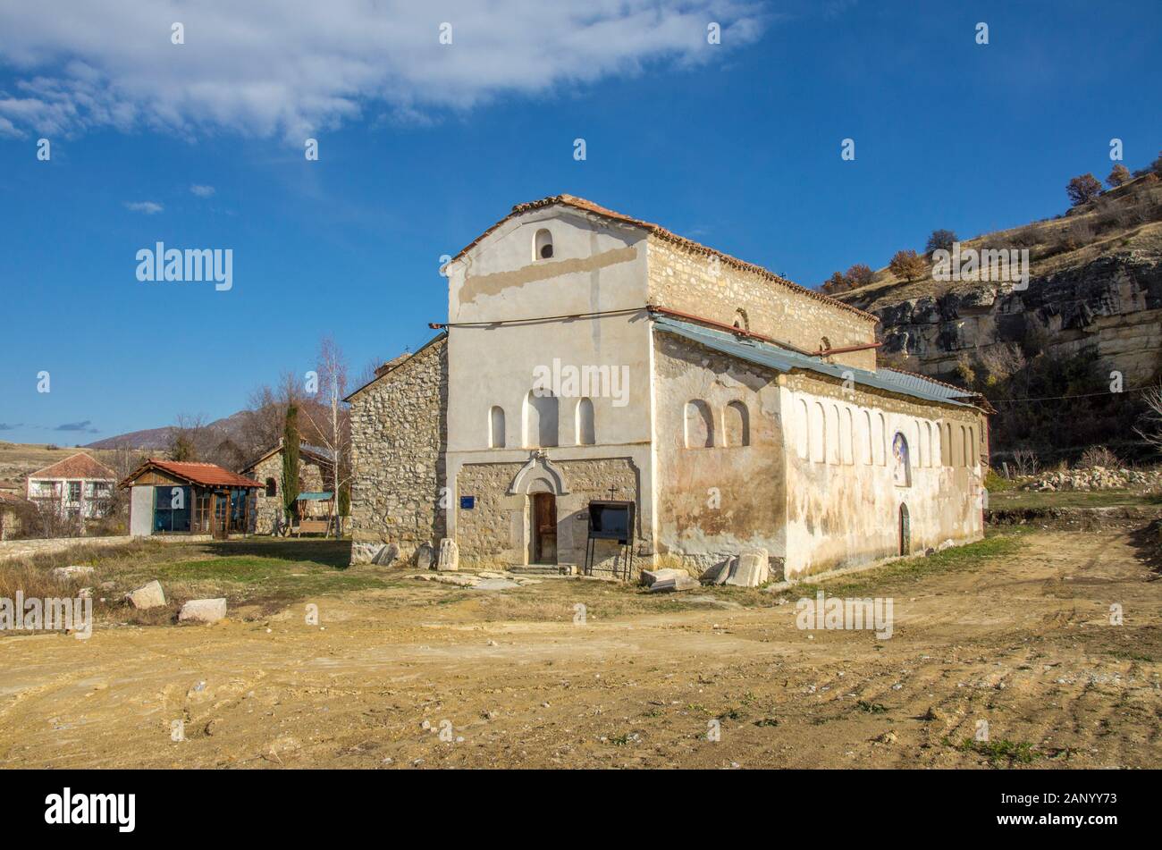 Église Saint-Nicolas dans le village de Manastir, Macédoine Banque D'Images