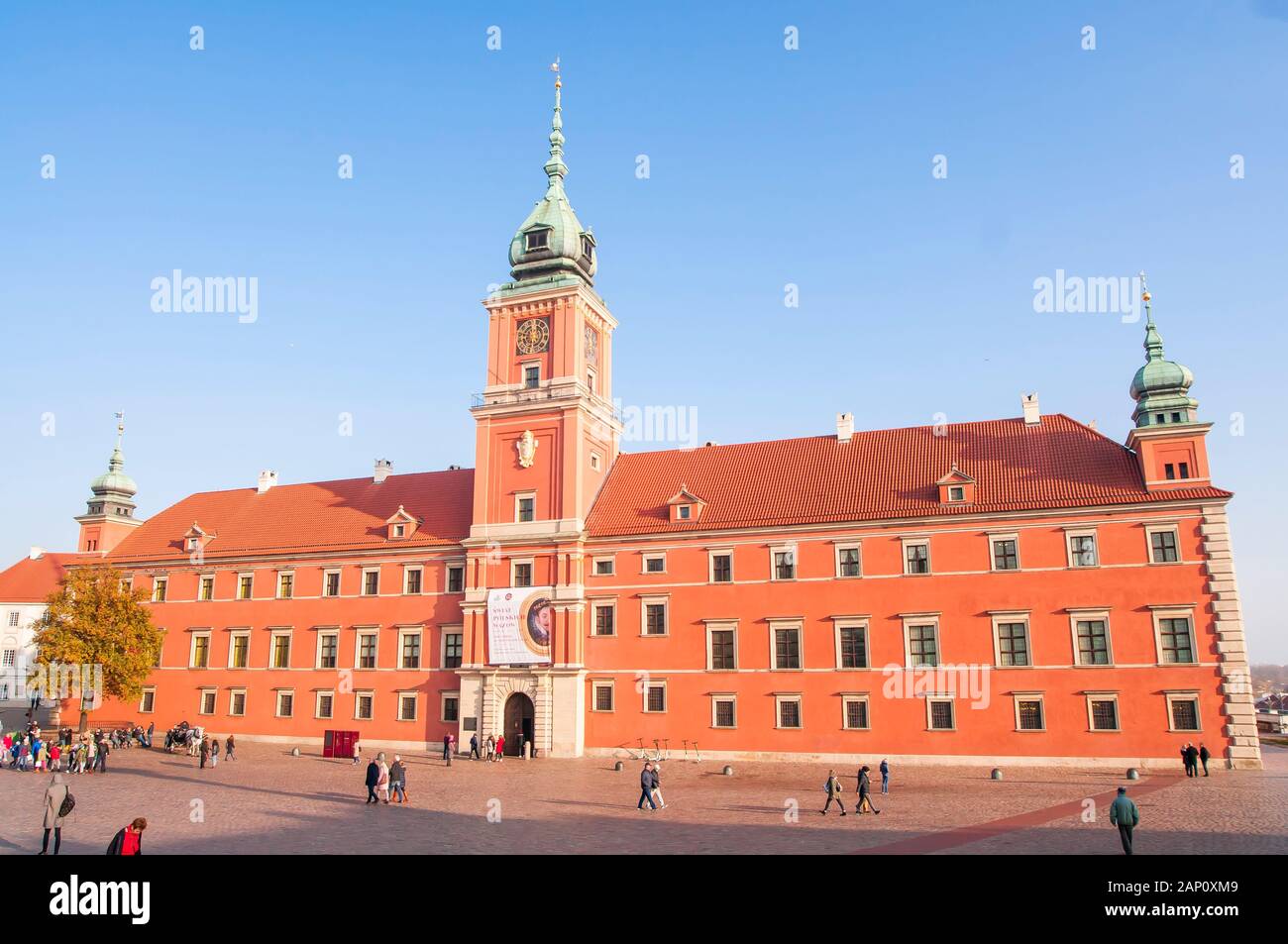 Varsovie, Pologne, novembre 2019. Le Château Royal de Varsovie Banque D'Images
