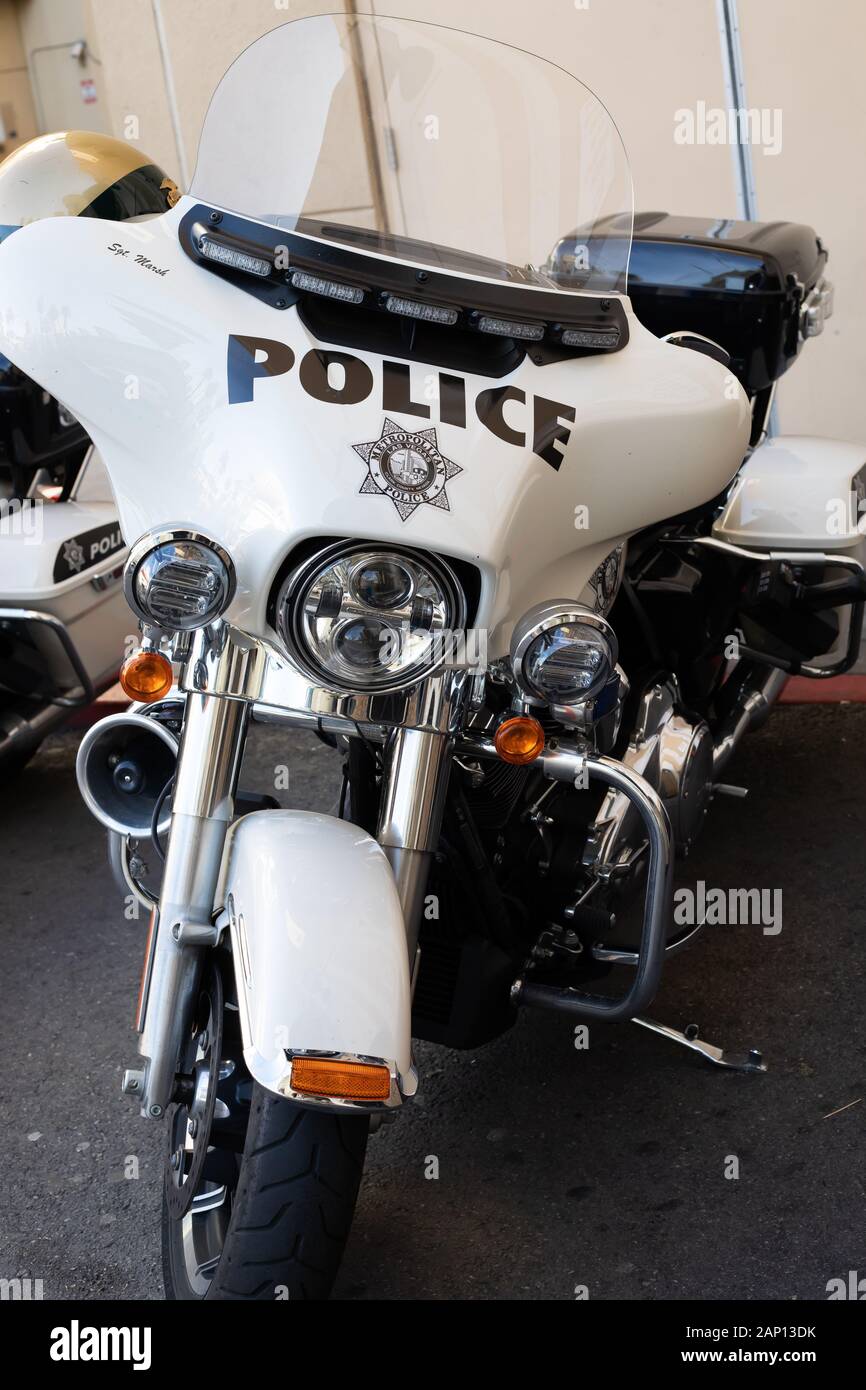 Harley davidson police bikes Banque de photographies et d’images à ...