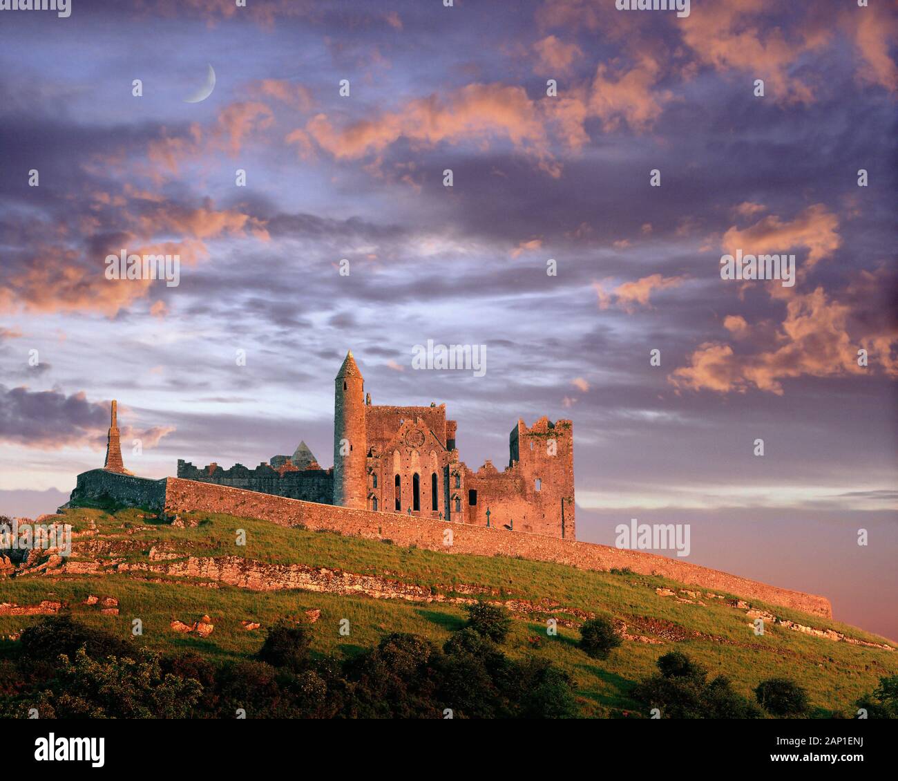 IE - CO TIPPERARY : Rock of Cashel Banque D'Images