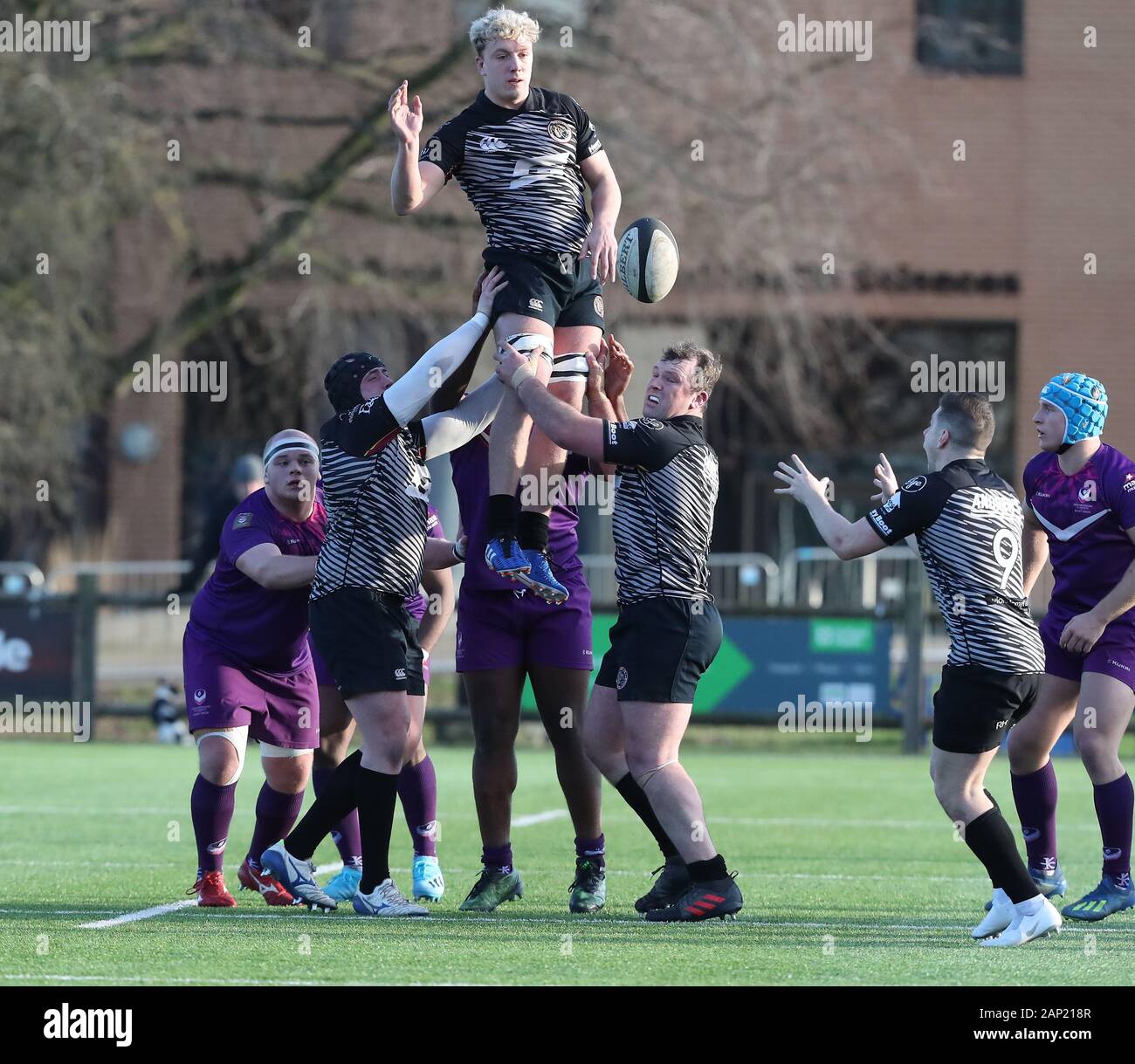 étudiants loughborough rfc Banque de photographies et d’images à haute ...