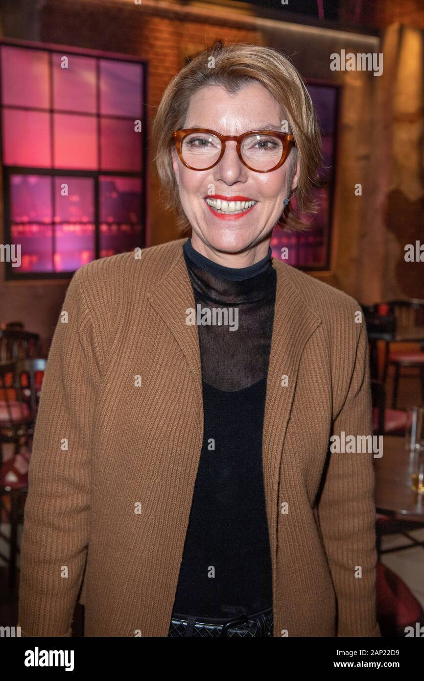 Bettina Böttinger bei der Aufzeichnung der WDR-émission-débat "Kölner Treff' im WDR Studio BS 2. Köln, 13.12.2019 Banque D'Images