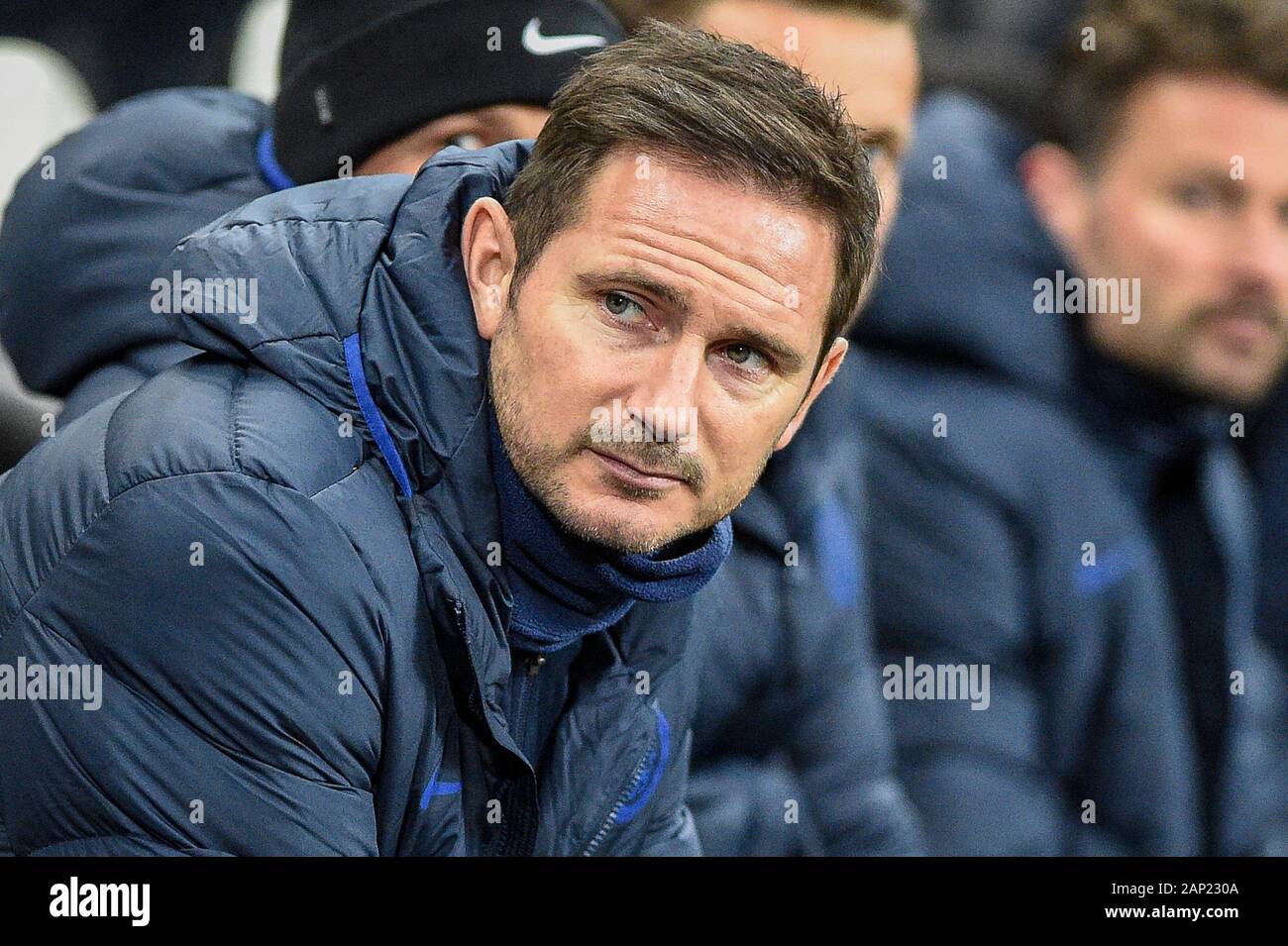 18 janvier 2020, St James's Park, Newcastle, Angleterre, Premier League, Newcastle United v Chelsea : Frank Lampard de Chelsea gestionnaire Crédit : Iam brûler/News Images Banque D'Images