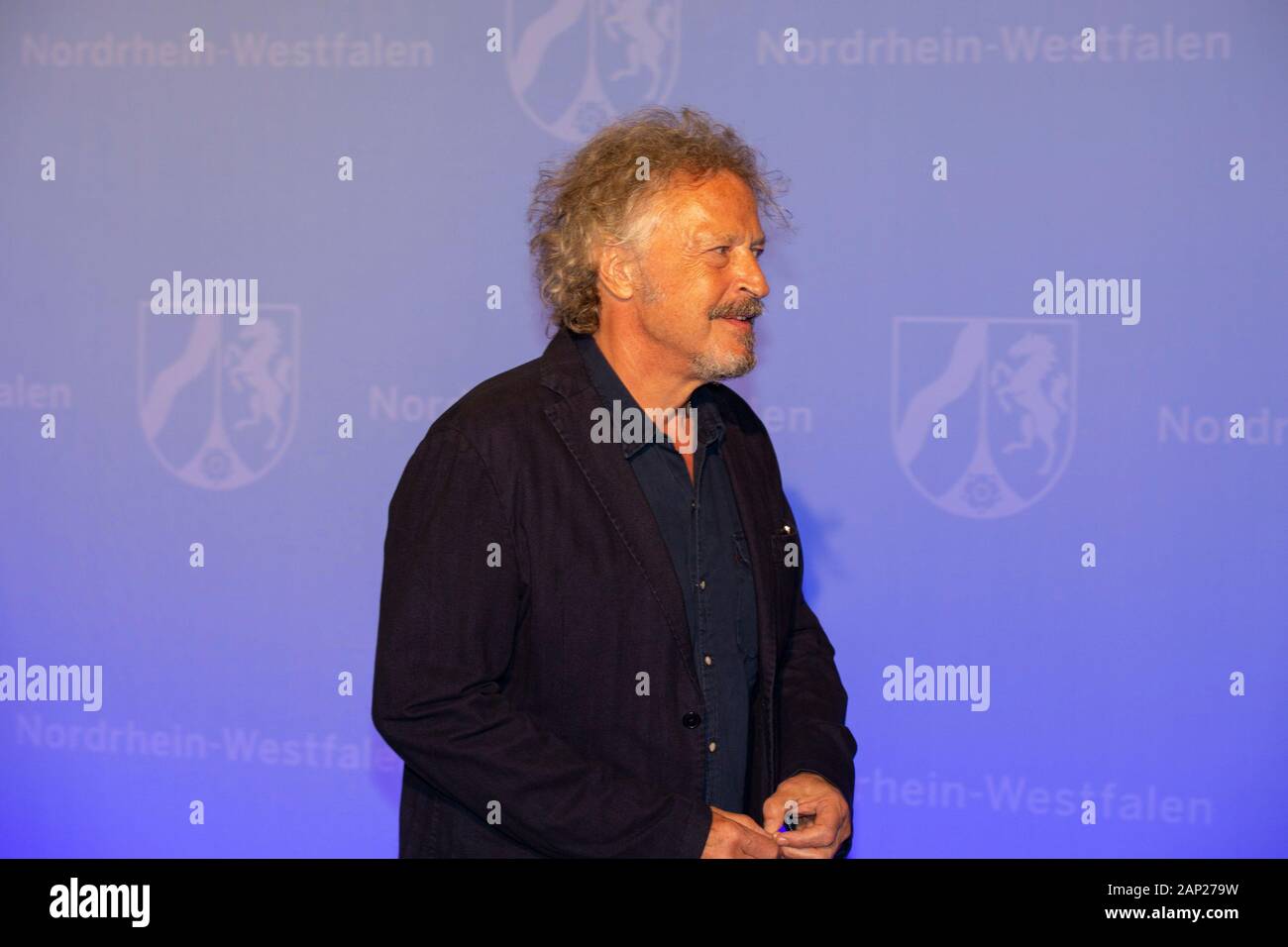 Wolfgang Niedecken bei der Verleihung des Staatspreises des Landes Nordrhein-Westfalen 2019 Un Professeur Klaus Töpfer am 16. Septembre 2019 BONN, DU WCCB im Banque D'Images