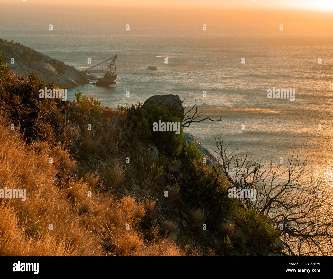 Paysage magnifique sur la péninsule du Cap, Afrique du Sud Banque D'Images