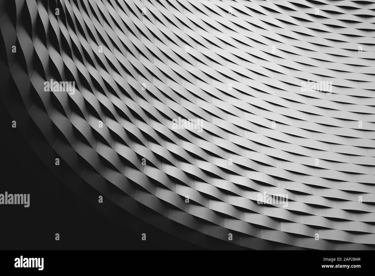 Messe Basel Nouveau Hall conçu par Herzog & de Meuron Banque D'Images