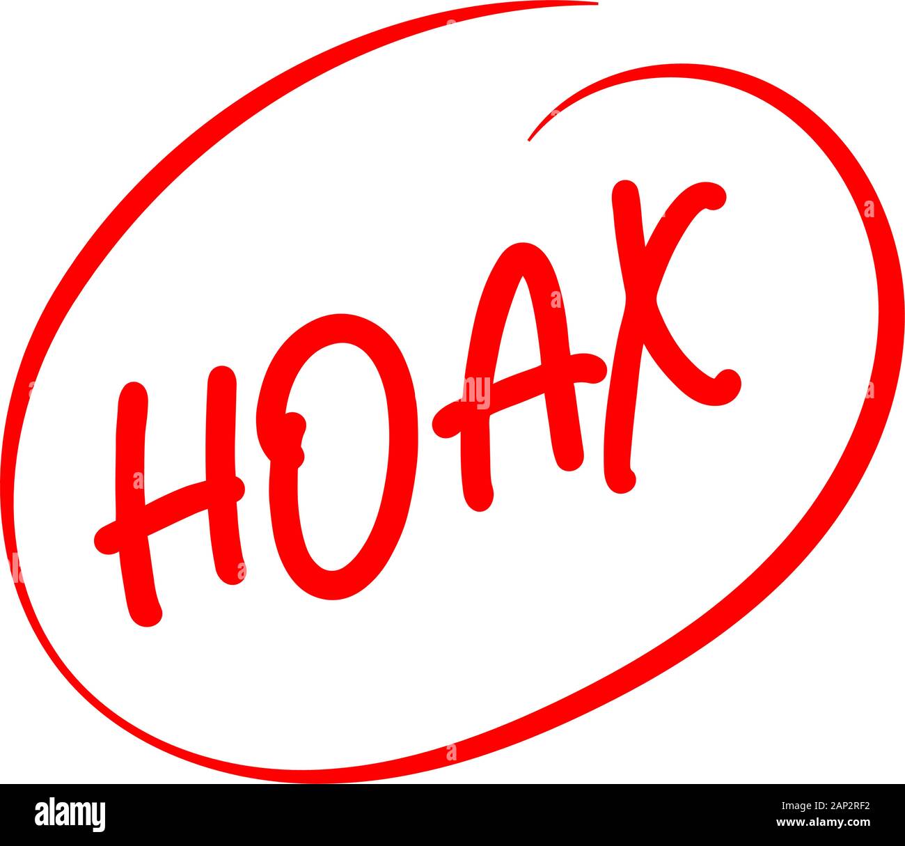 Un logotype ou typographie à propos de canular, fausse nouvelle icône, l'icône de canular Illustration de Vecteur