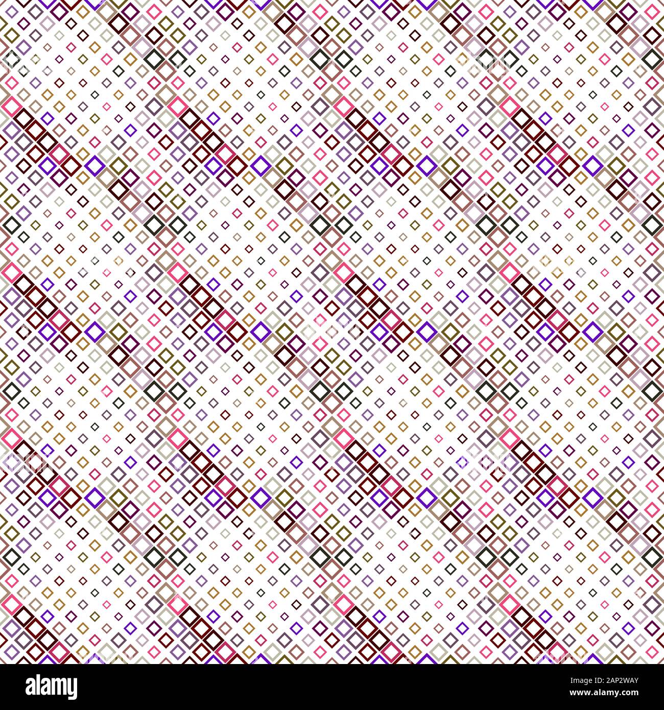 Motif carré transparent - Fond abstrait géométrique Conception graphique vectoriel à partir de carrés en diagonale Illustration de Vecteur