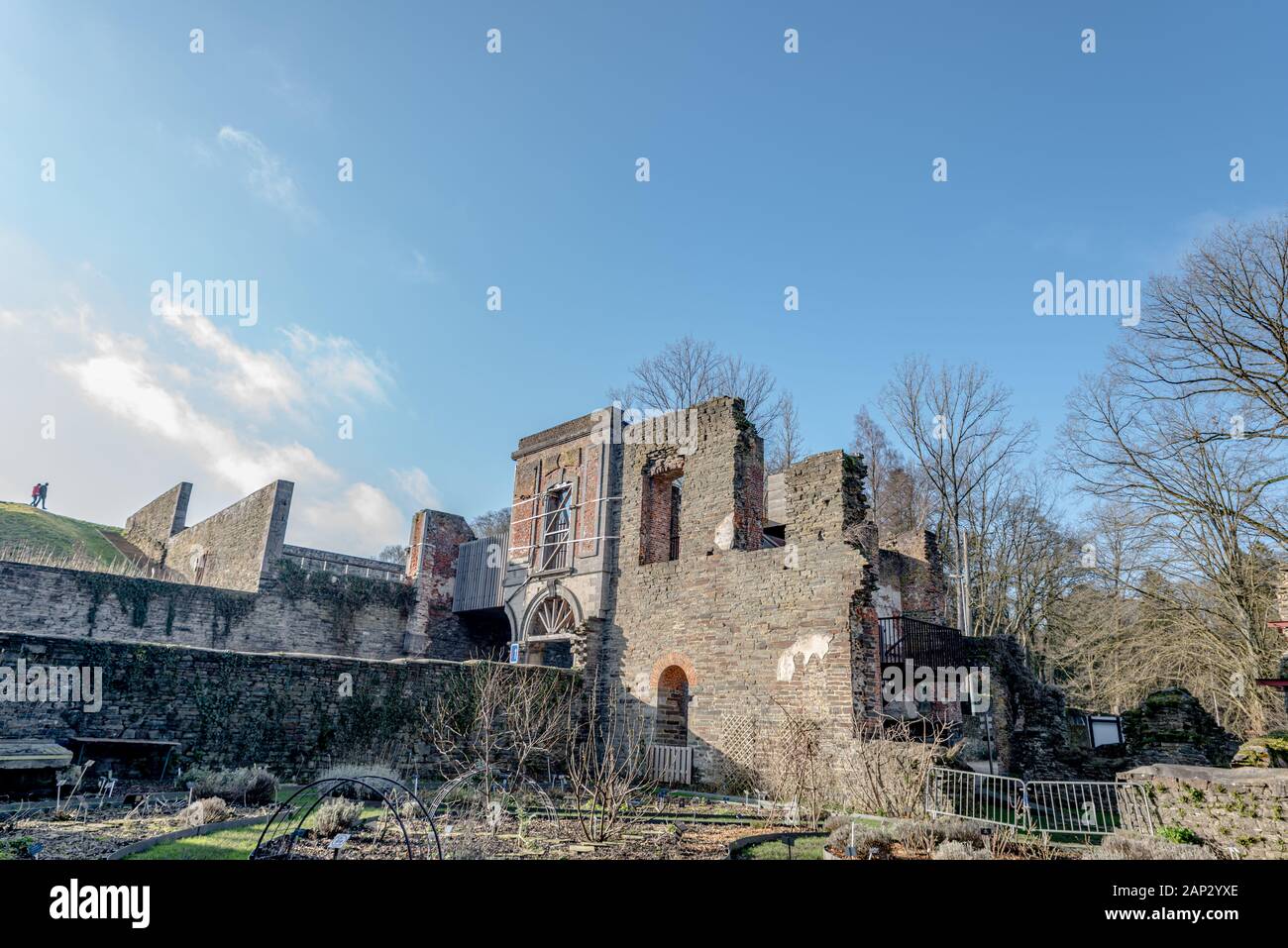 Abbaye de Villers (abbaye de Villers) est une ancienne abbaye cistercienne située sur la commune de Villers-la-Ville, dans la province du Brabant Wallon Banque D'Images