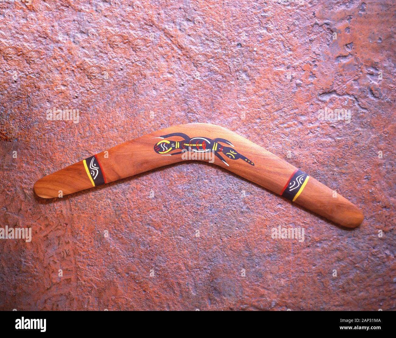 Les souvenirs à Koomurri boomerang Centre autochtone, Echo Point, Katoomba, Blue Mountains, New South Wales, Australie Banque D'Images