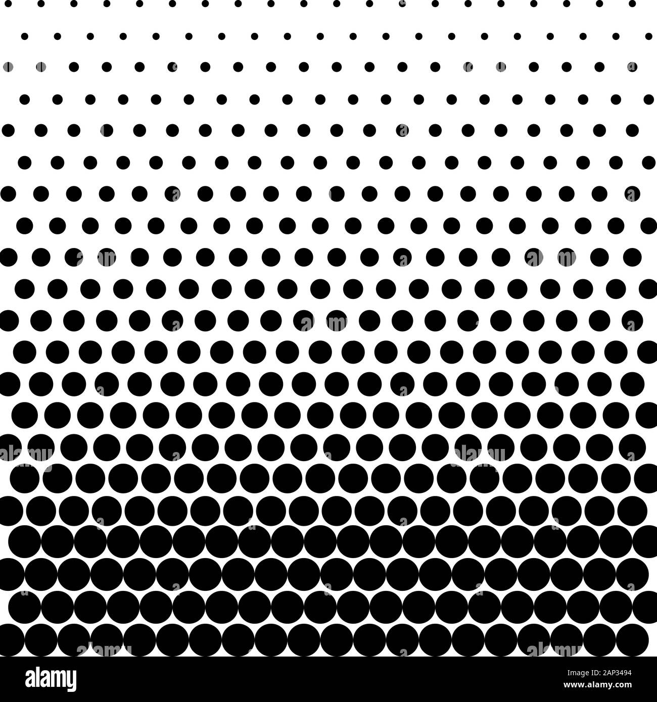 Fond blanc avec des points noirs. Résumé fond avec la conception de points de trame. Vector illustration. Illustration de Vecteur