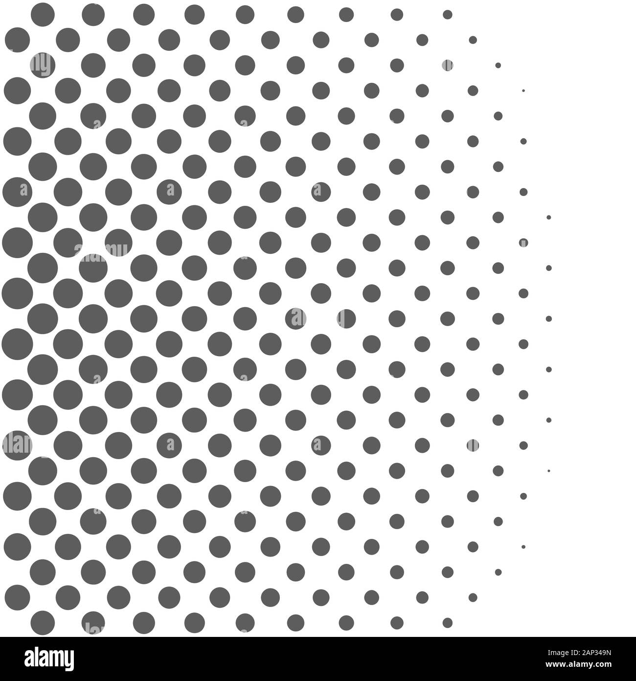 Fond blanc avec des points noirs. Résumé fond avec la conception de points de trame. Vector illustration. Illustration de Vecteur