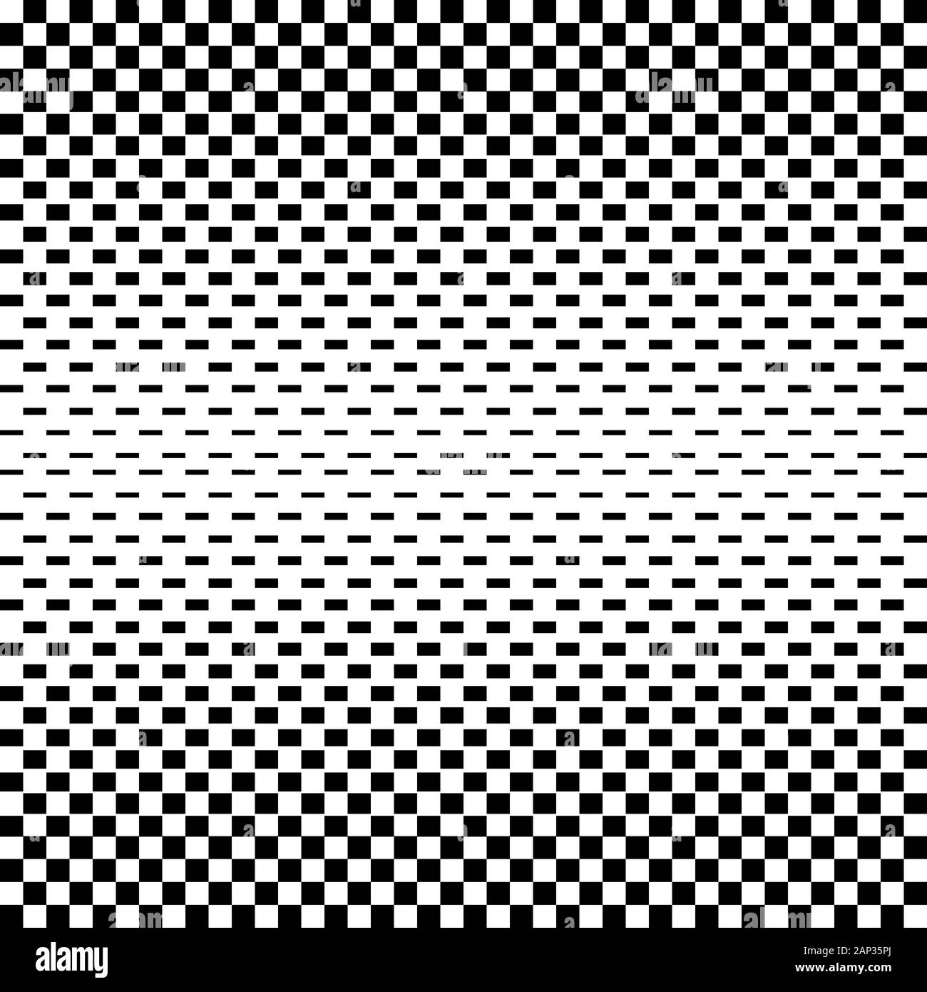 Fond blanc avec des points noirs. Résumé fond avec la conception de points de trame. Vector illustration. Illustration de Vecteur