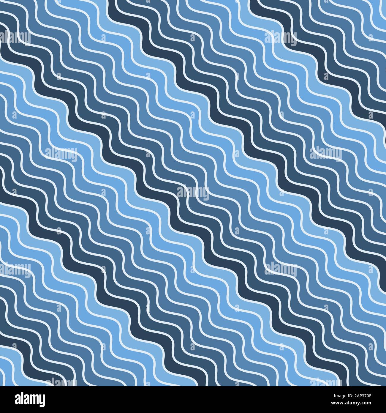 Abstract pattern avec des vagues. Vector Illustration. Arrière-plan de l'onde bleue Illustration de Vecteur