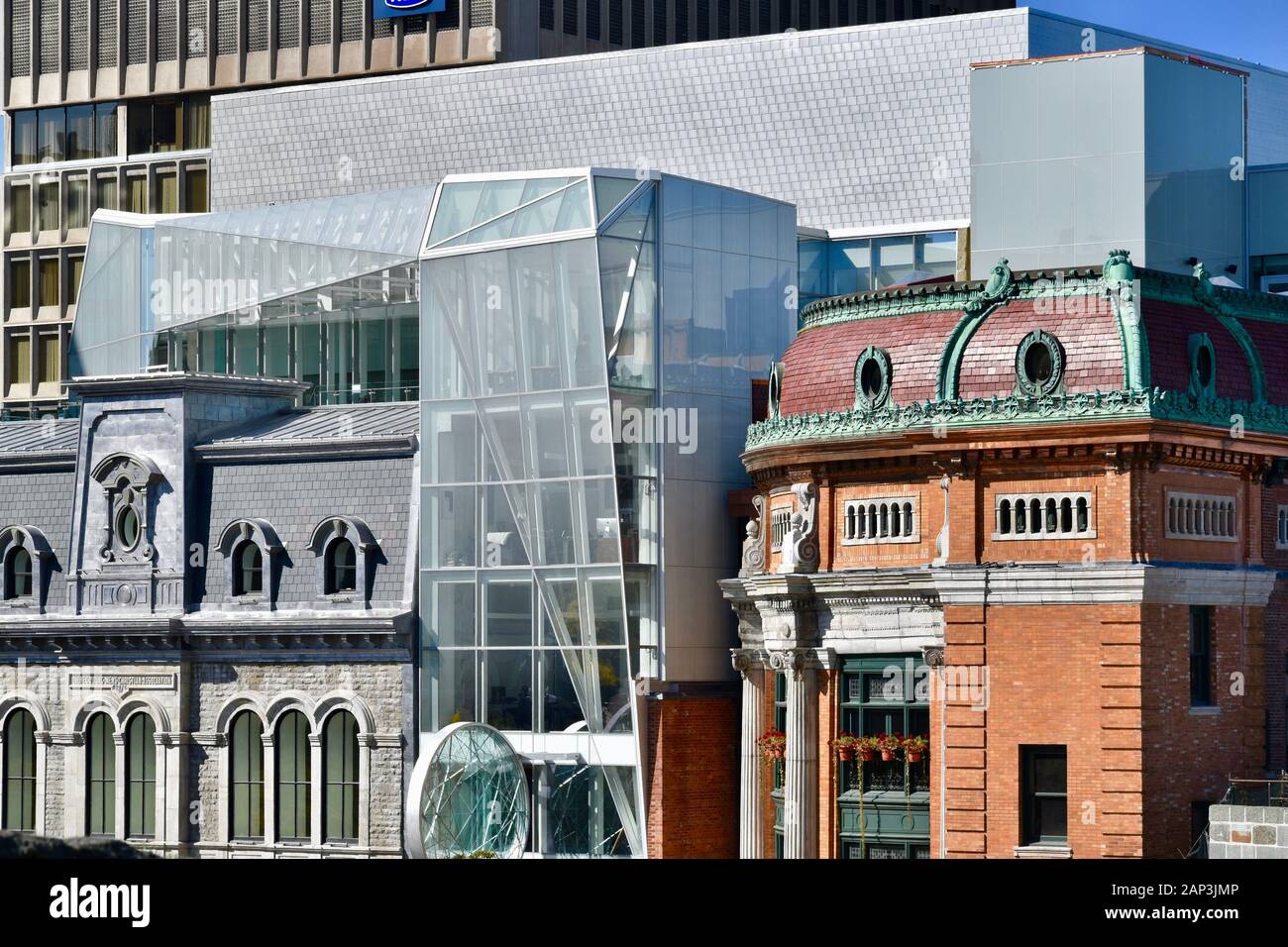 Dans Les Rues Du Vieux-Québec, Canada Banque D'Images