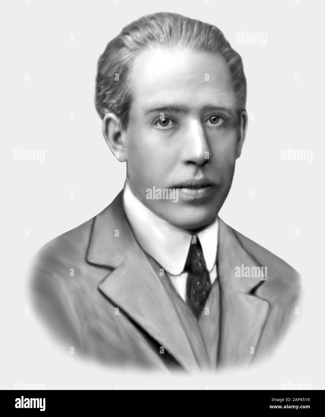 Niels Henrik David Bohr 1885-1962 philosophe physicien danois Banque D'Images