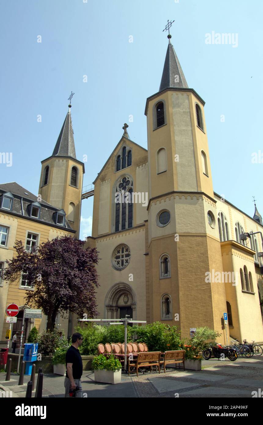 St Alphonse, Ville De Luxembourg Banque D'Images