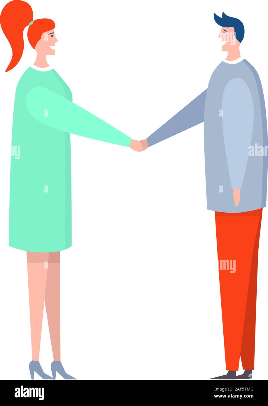 Friendly Communication Entre Deux Personnes Image Vectorielle Stock Alamy Friendly Communication Entre Deux Personnes Image Vectorielle Stock Alamy