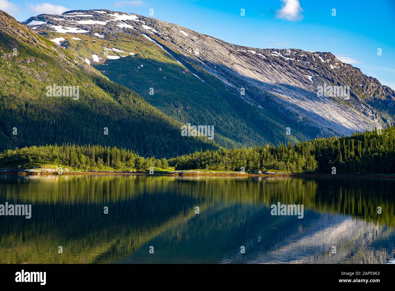 Belle Nature Norvège paysage naturel. Banque D'Images