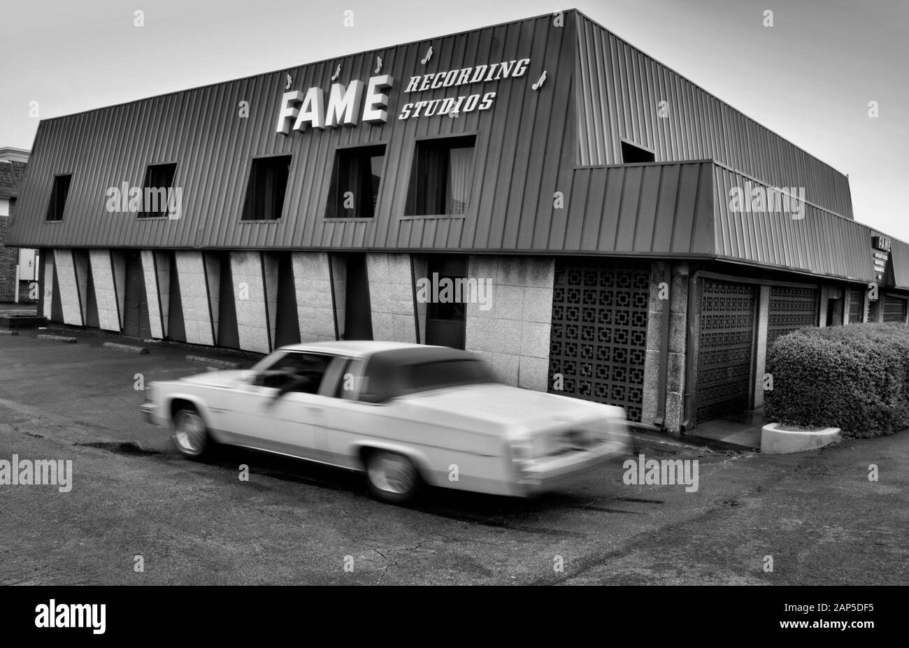 Fame studios Musche Shoals Alabama USA Banque D'Images