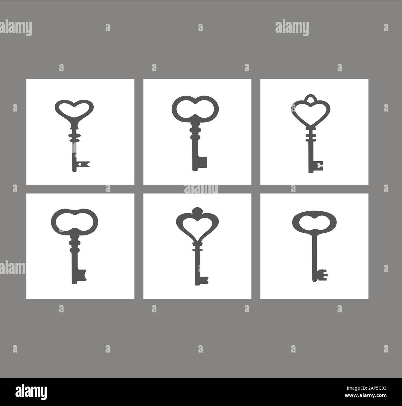 Vector set télévision icones de sons vintage Illustration de Vecteur