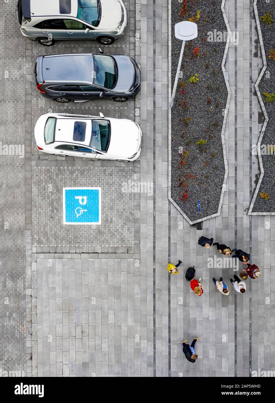 - Antenne de parking, avec mobilité spot, Borgarfjordur, Islande Banque D'Images - Antenne de parking, avec mobilité spot, Borgarfjordur, Islande Banque D'Images