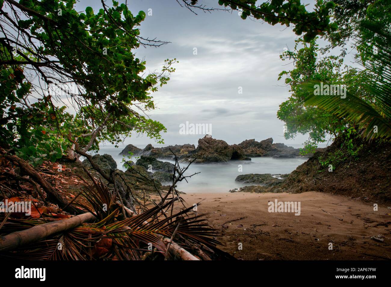 Tobago, une île éloignée des caraïbes Banque D'Images