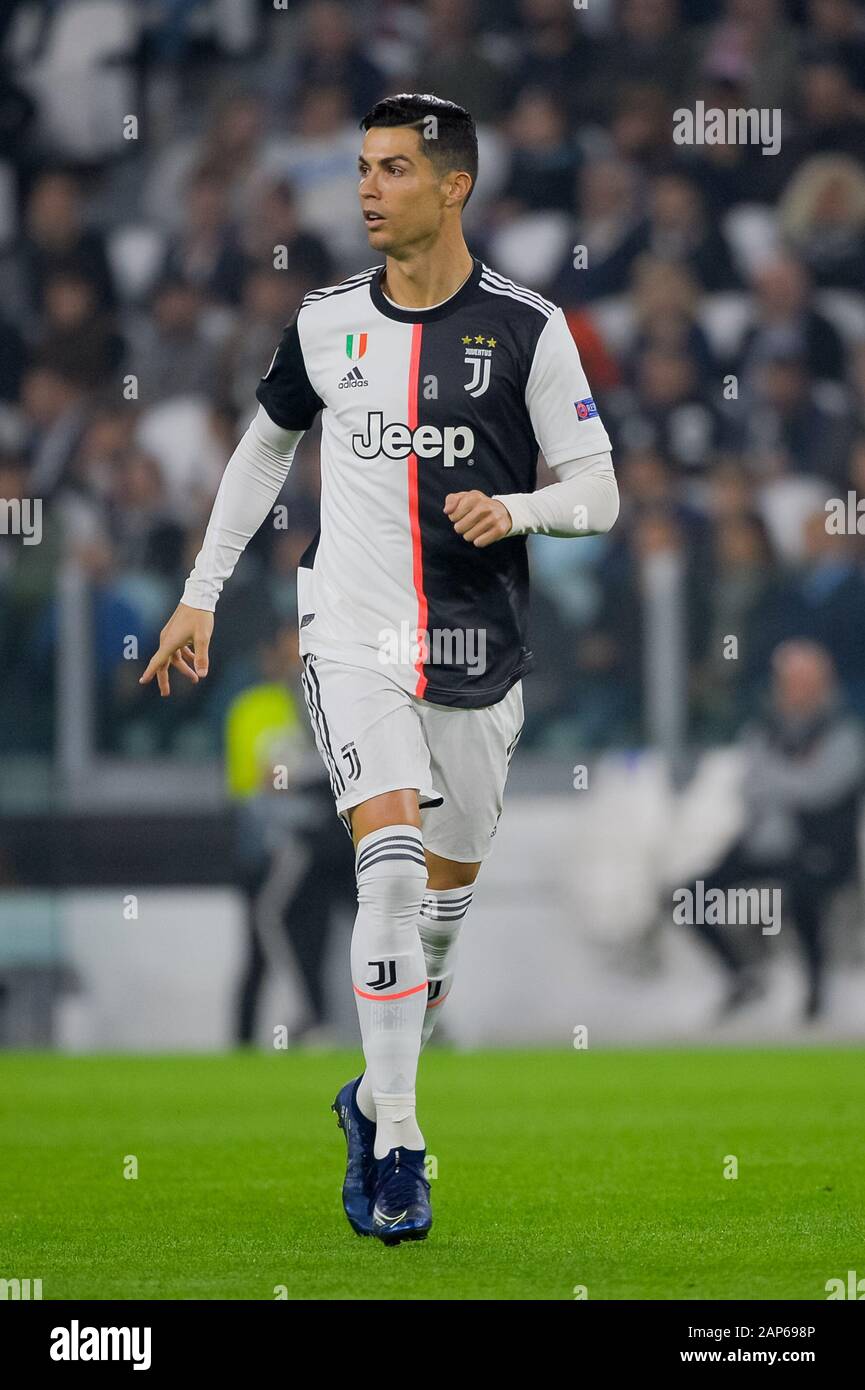 Turin - Oct 22, 2019 : Cristiano Ronaldo 7. Juventus - Lokomotiv Moscou.  L'UEFA Champions League. Mathcday 3. Allianz Stadium Photo Stock - Alamy