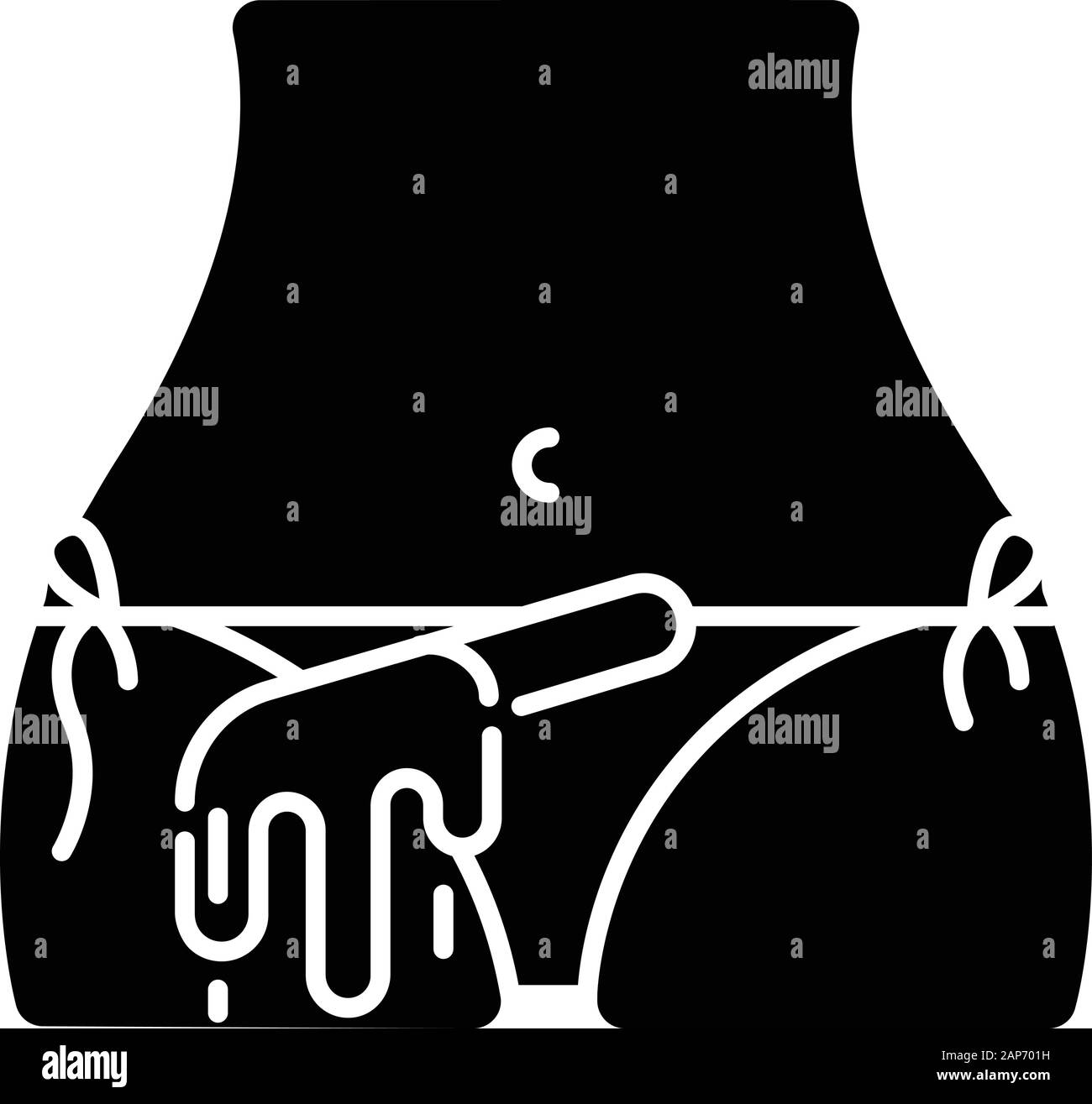 Bikini brésilien Banque d'images noir et blanc Alamy