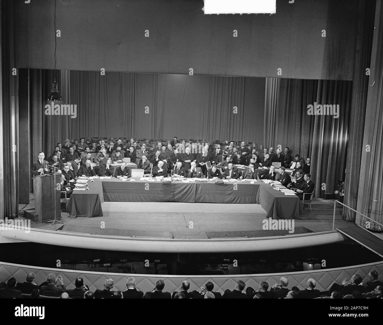 Fondation du travail du Congrès Date : Janvier 13, 1949 Banque D'Images