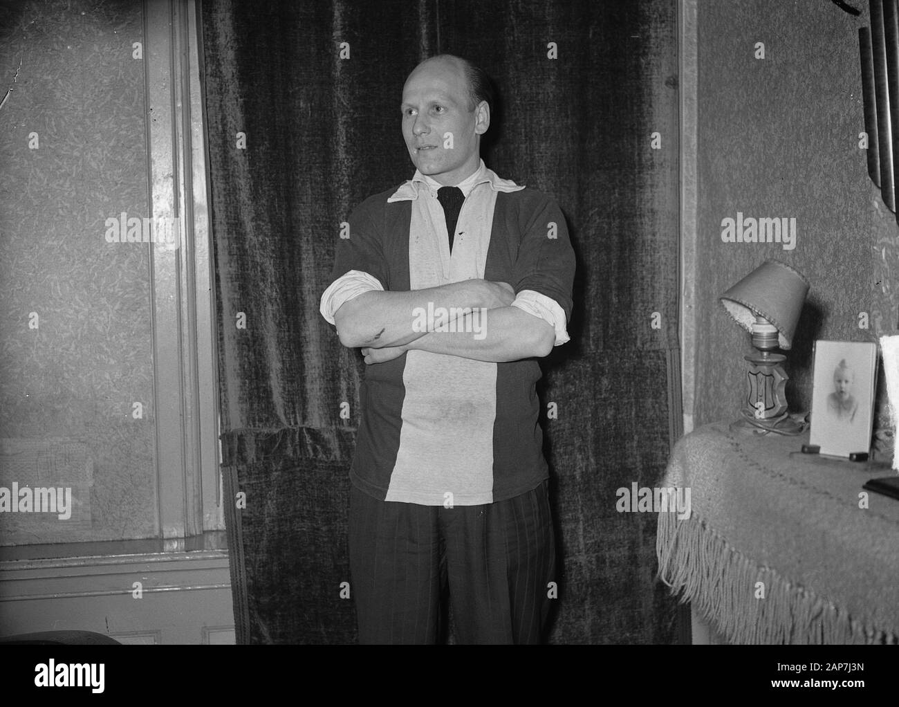 Bertus de Harder (VUC) Date : 14 avril, 1949 Nom de la personne : Bertus de Harder Banque D'Images