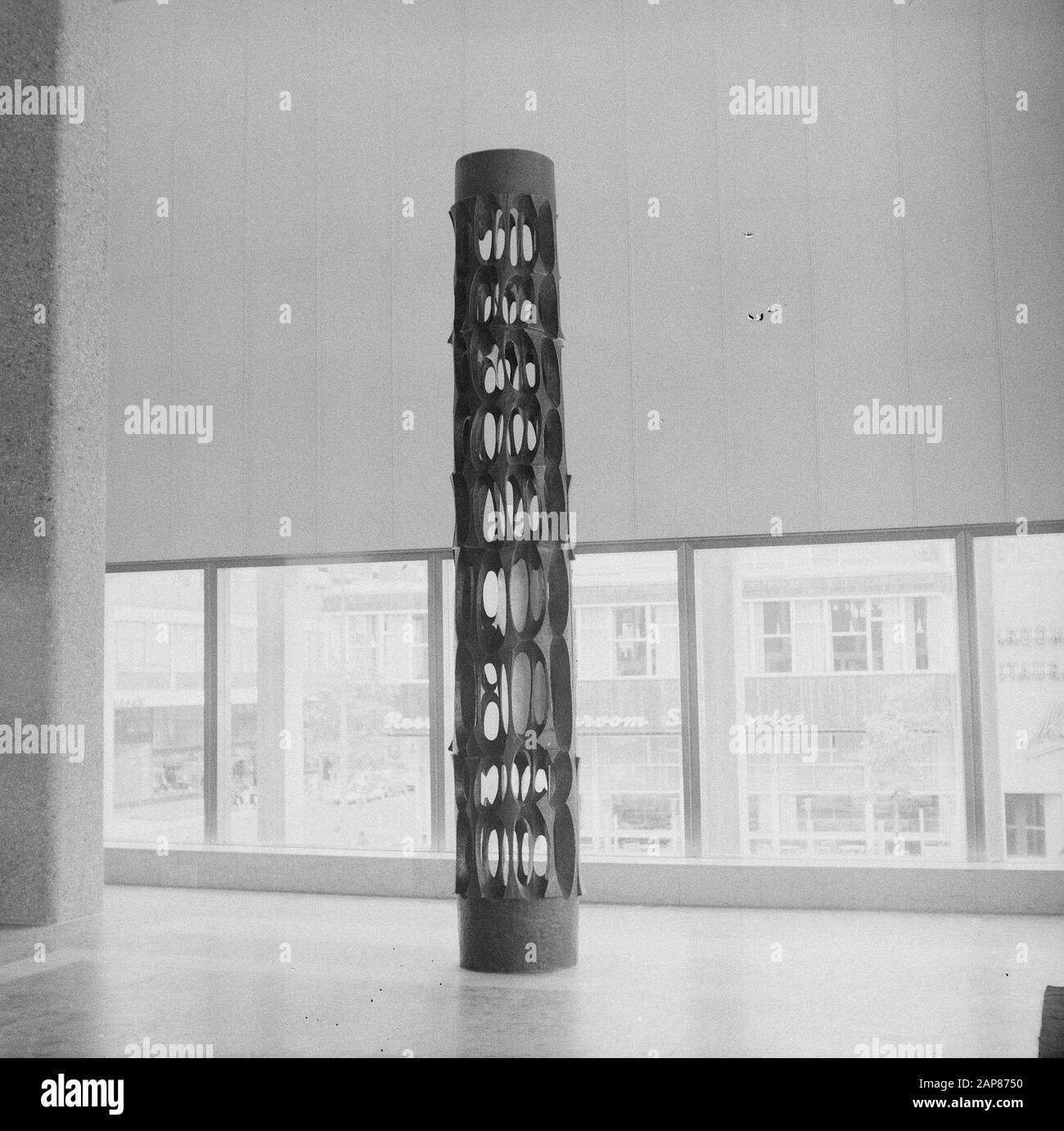 De Doelen à Rotterdam, travaux de construction Date: 11 mai 1966 lieu: Rotterdam, Zuid-Holland mots clés: Œuvres Nom de l'institution: Doelen, de Banque D'Images