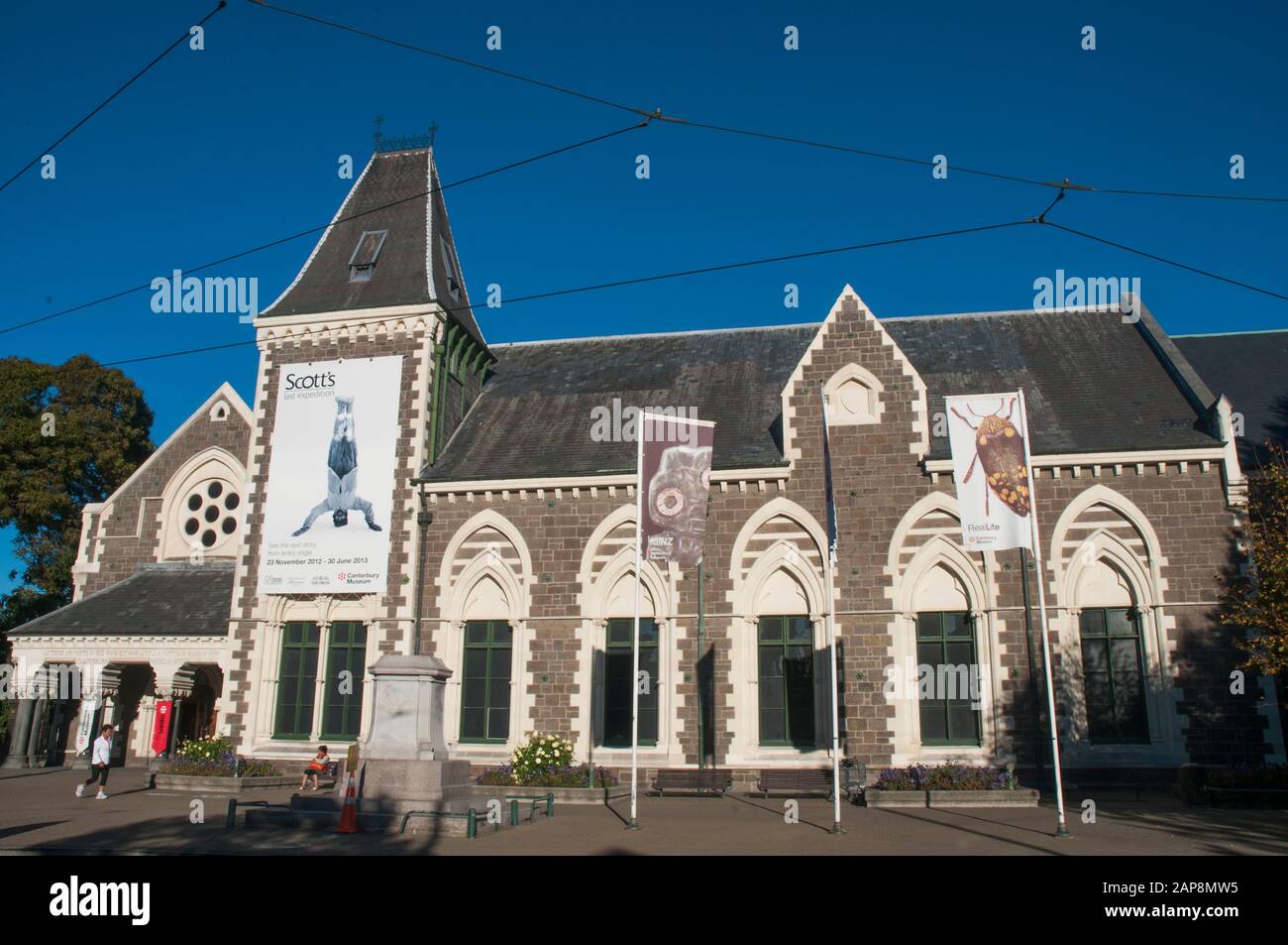 Musée de Canterbury, Christchurch, Nouvelle-Zélande Banque D'Images