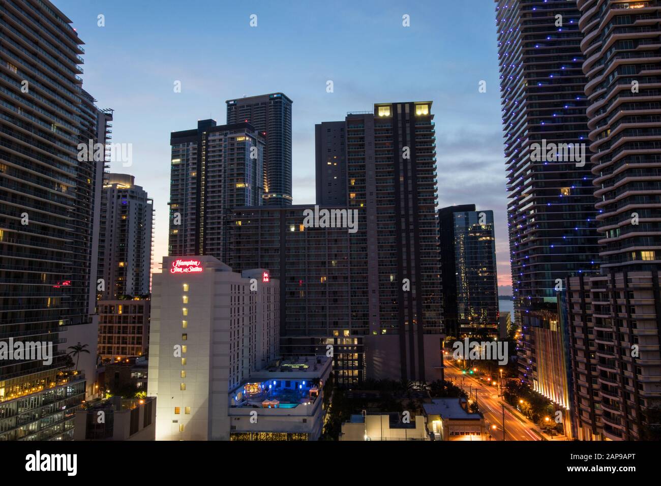 Miami Floride Banque D'Images Miami Floride Banque D'Images