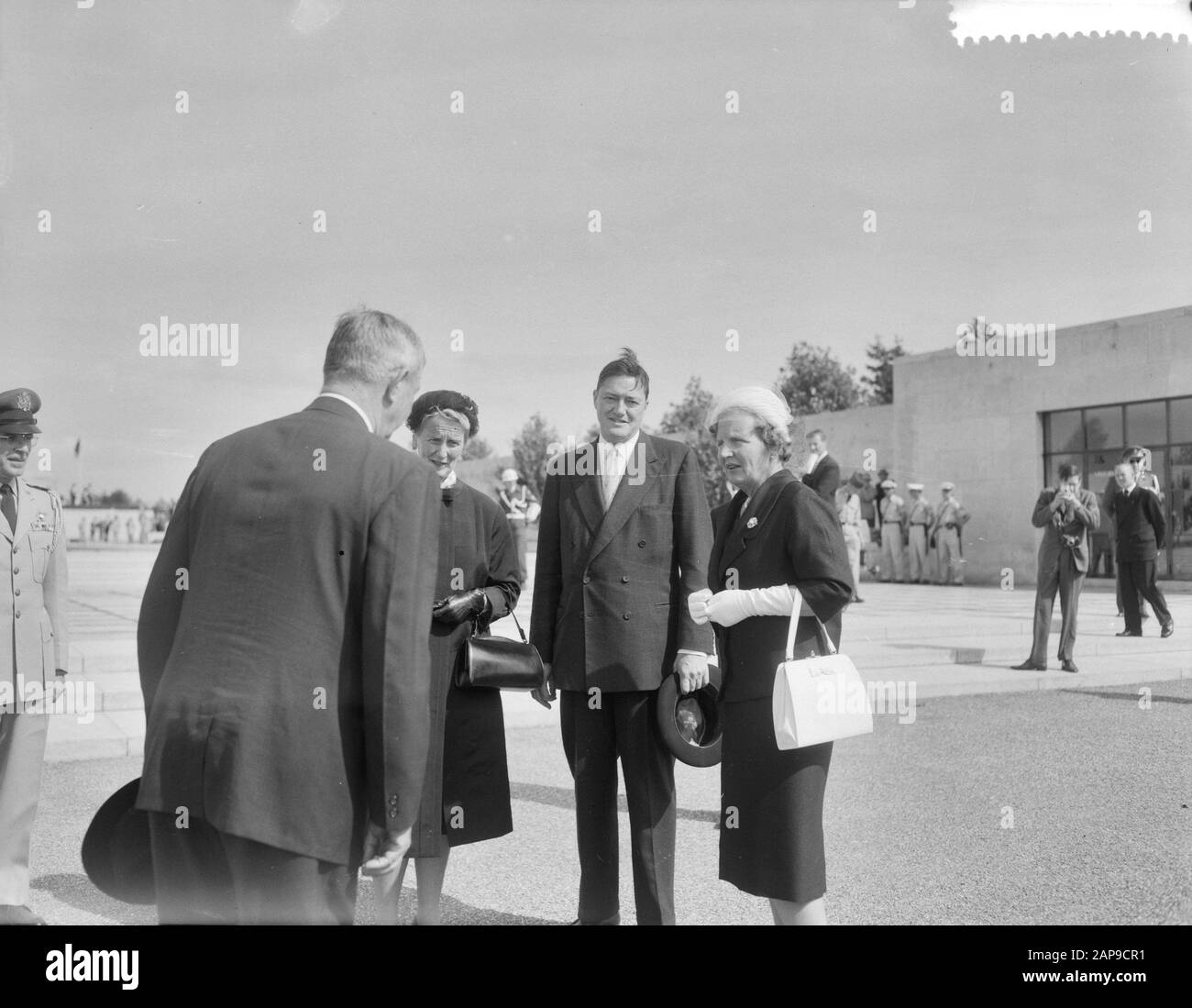 Cimetière américain de Margraten, officiellement inauguré Date: 7 juillet 1960 lieu: Margraten mots clés: Cimetières Banque D'Images