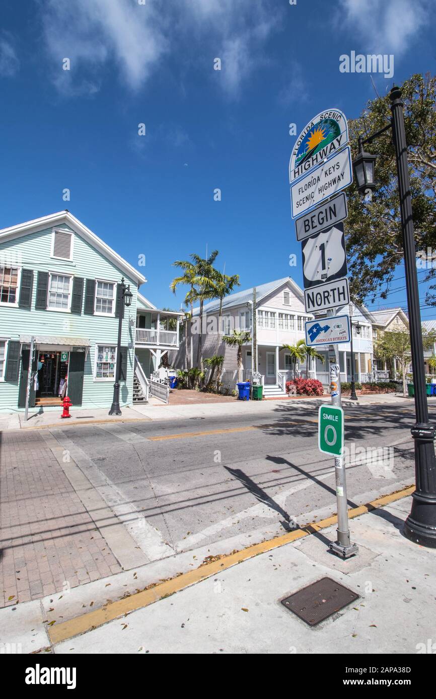 Key West Banque D'Images Key West Banque D'Images