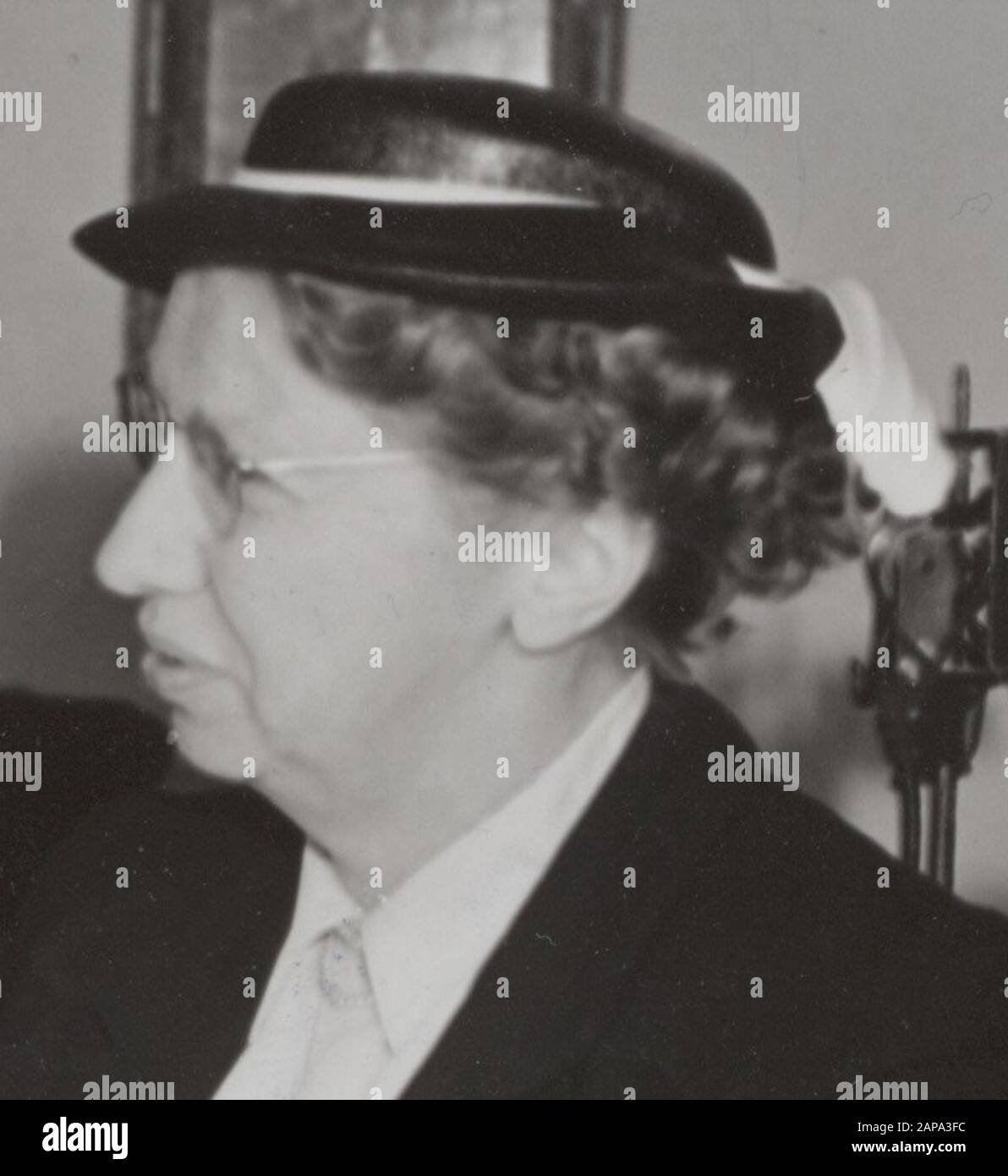 La Secrétaire d'État à l'éducation, aux arts et aux sciences Anna de Waal; Banque D'Images