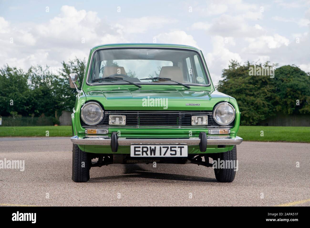 1979 Simca 1100 berline classique française Banque D'Images