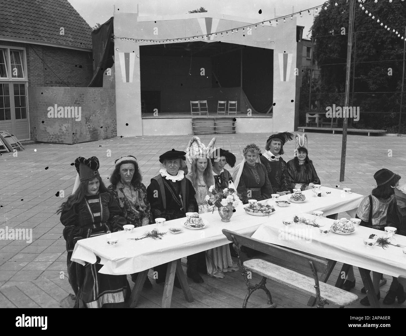 600 ans mariage de Monnickendam Date : 22 juillet 1955 lieu : Monnickendam mots clés : mariages Banque D'Images