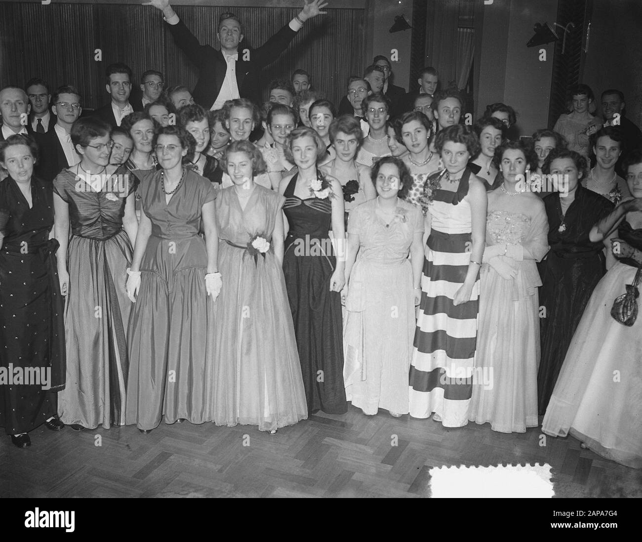 4ème Lustrum Liberale Etudiants Amsterdam Date: 28 Novembre 1952 Lieu: Amsterdam, Noord-Holland Banque D'Images