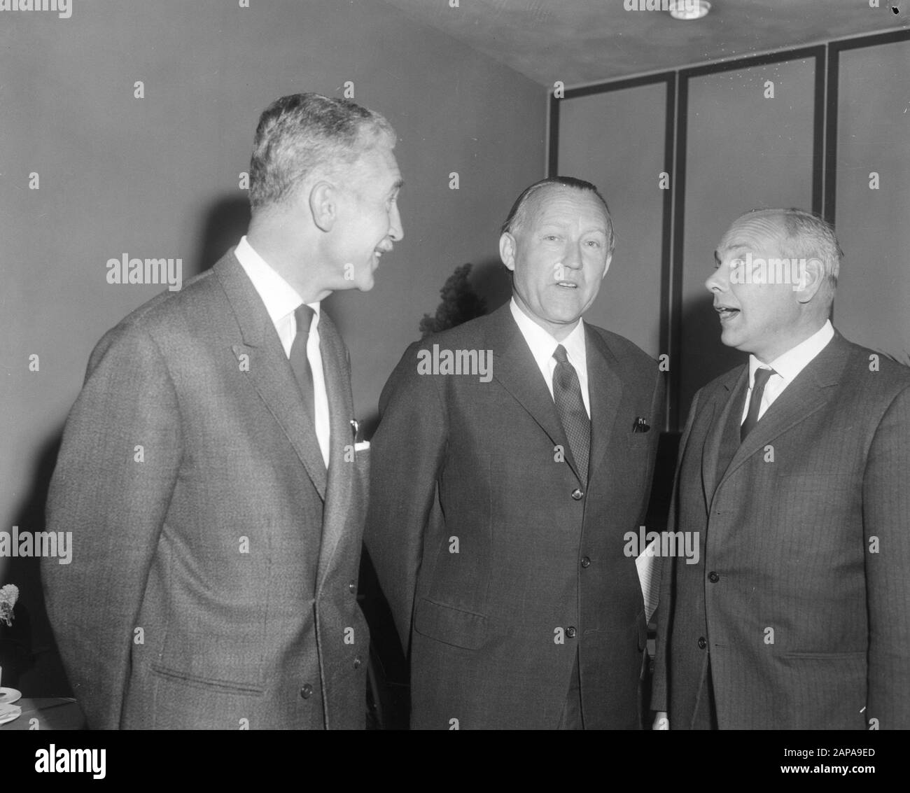 Conférence approvisionnement en énergie dans la Communauté européenne t Haarlem Date : 16 septembre 1965 lieu : Haarlem mots clés : conférences Banque D'Images