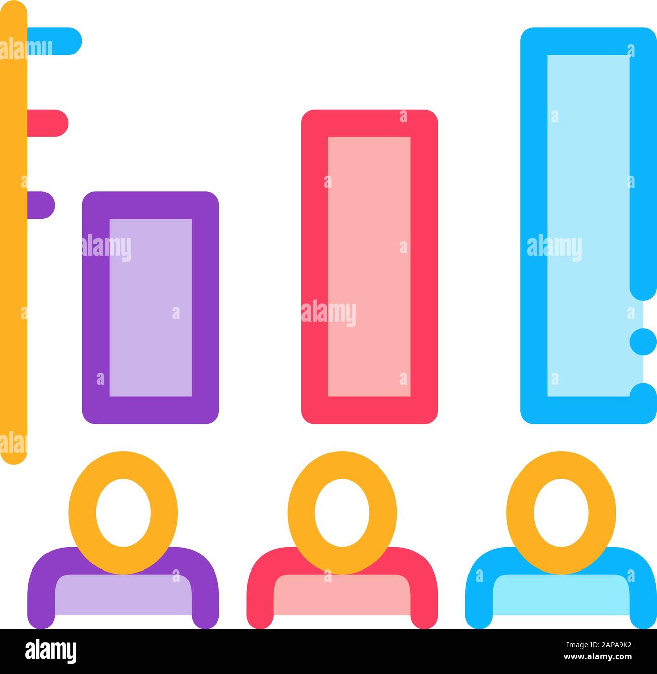 Les droits de l'icône Contour Vector Illustration Infographie Illustration de Vecteur