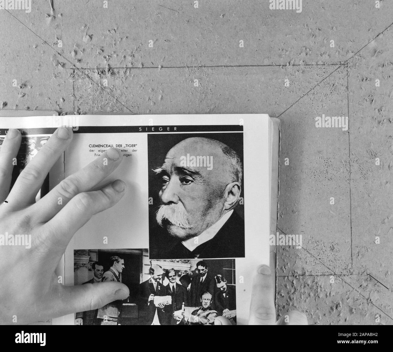 Clemenceau Date: 2 juillet 1968 Nom De La Personne: Clemenceau Banque D'Images