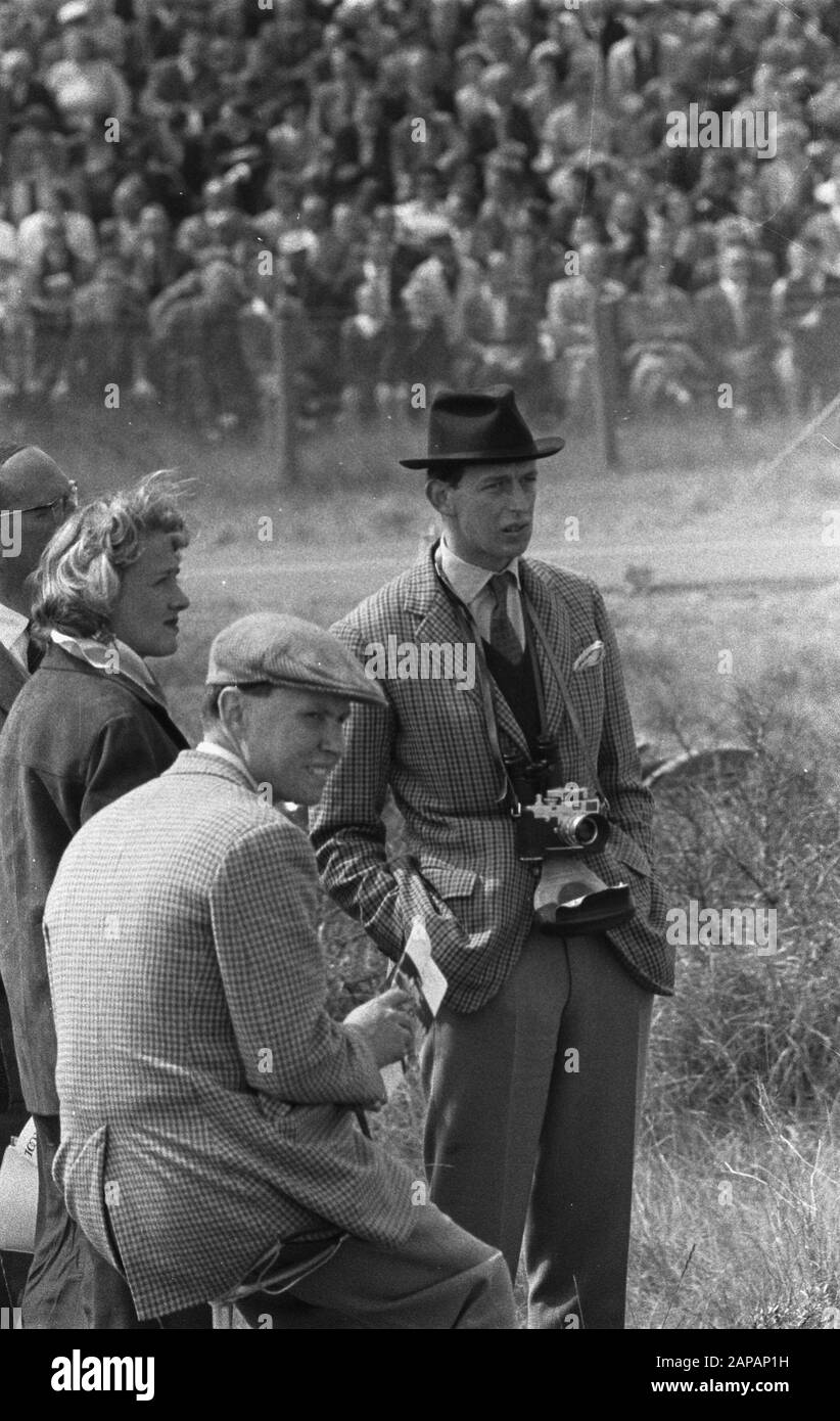 Courses automobiles au circuit de Zandvoort du Grand Prix le duc de Kent a assisté aux matchs à Date : 31 mai 1959 Banque D'Images