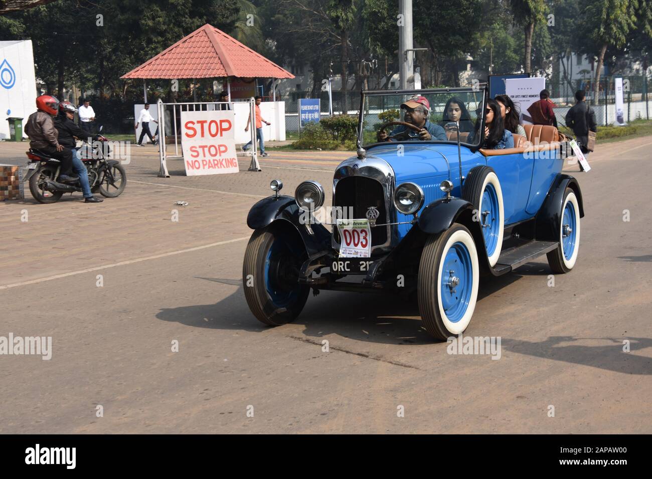 1919 voiture Citroën Torpedo avec moteur 15 ch et 4 cylindres. Inde ORC 2127. Banque D'Images