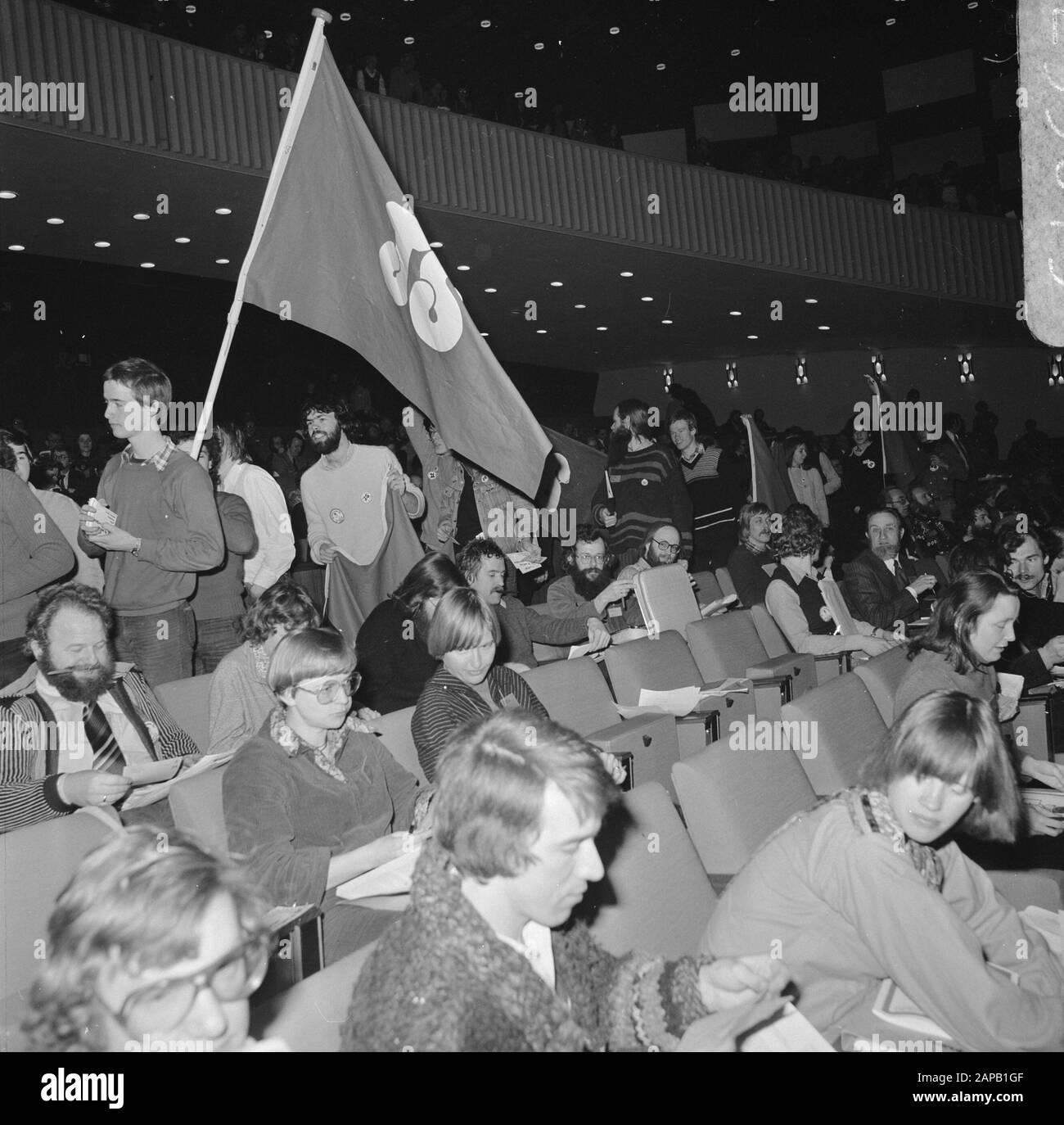 Congrès PvdA sur les élections du conseil et de l'Etat 1978 Date: 11 février 1978 mots clés: Élections, congrès Nom de l'institution: PvdA Banque D'Images